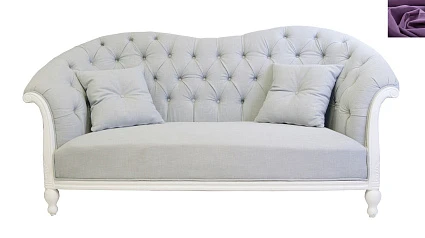 Французский диван для гостиниц Velina фиолетовый в интернет-магазине