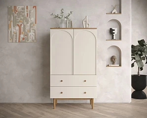 заказать Комод с двумя дверками и двумя ящиками "Arka" AR14