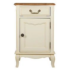 купить Прикроватная тумба "Leontina" с ящиком и дверцей арт ST9323 в интернет-магазине
