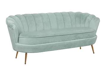 заказать Диван ракушка для гостиниц Pearl Triple Green