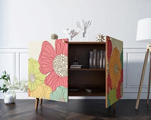 заказать Комод "Berber" две дверки 5 принт арт BB04/Print_05 в интернет-магазине