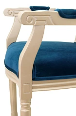 купить стильный Мягкий стул с подлокотниками Volker Arm Gold в интернет-магазине