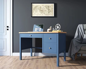 купить Рабочий стол "Jules Verne" с широкой тумбой арт JV47ETGB в интернет-магазине