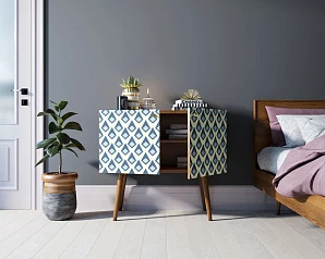 заказать Комод на высоких ножках "Berber" малый принт 13 арт BB13/Print_13 в интернет-магазине
