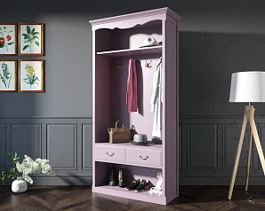 купить стильный Шкаф-прихожая Leontina Lavanda открытая арт ST9360L в интернет-магазине
