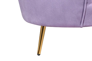 фото Диван ракушка для гостиниц Pearl Triple Purple в интерьере