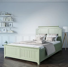 Кровать "Olivia" 160х200 арт GA3001/16 в интерьере