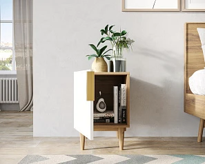 заказать Тумбочка с дверкой "Line" LN08/GR1/beige в интернет-магазине
