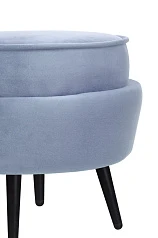 заказать Пуф Pearl Adorn Sky на черных ножках