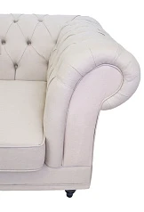 фото Диван мягкий арт-деко Neylan темно серый в интерьере