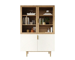 стильный Буфет с двумя дверками "Line" LN11/GR1/beige