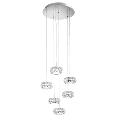 фото Подвесной потолочный светильник (люстра) CORLIANO светодиодный 39008