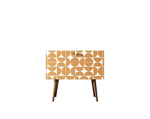 купить Комод на высоких ножках "Berber" малый принт 14 арт BB13/Print_14 в интернет-магазине