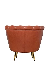 заказать Низкое кресло ракушка Pearl Brown