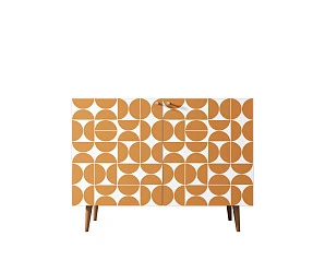 заказать стильные Комод "Berber" две дверки 14 принт арт BB04/Print_14