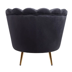 красивые Низкое кресло ракушка Pearl Black на заказ