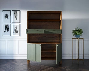 заказать Стеллаж широкий двухстворчатый "Andersen" арт AN17 в интернет-магазине