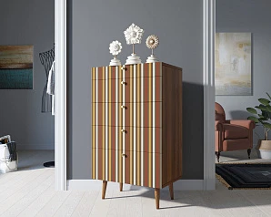 купить красивые Комод высокий "Berber" принт 20 арт BB10/Print_20