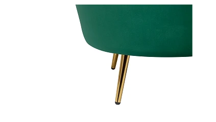Кресло с пуфом ракушка Pearl Green V2 в интернет-магазине