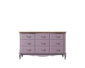 красивый Комод Leontina Lavanda на девять ящиков арт ST9379L в интернет-магазине