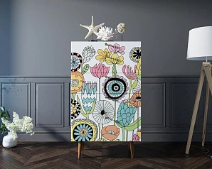 заказать Комод высокий "Berber" арт BB10/Print_03