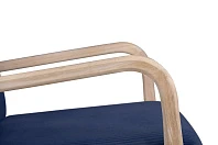 фото Кресло дизайнерское Cody Indigo в интерьере