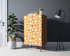 красивые Комод высокий "Berber" принт 14 арт BB10/Print_14 в интернет-магазине