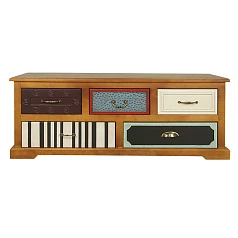 купить стильные Комод «Gouache Birch» горизонтальный арт M10526ETG/1