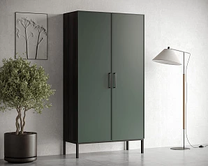 купить стильные Шкаф двухдверный "Nicole" арт NEM091G в интернет-магазине