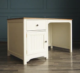 купить стильный Бежевый рабочий стол с дверкой "Olivia" арт GB3001C