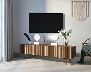 красивые Комод "Berber" с ящиками низкий под TV принт 20 арт BB19/Print_20 на заказ