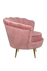 заказать Низкое кресло ракушка Pearl Pink V3 в интернет-магазине