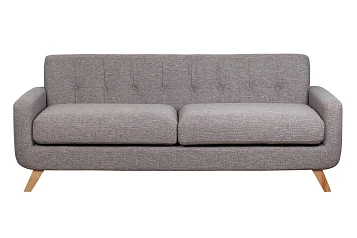купить красивый Диван скандинавский на ножках Uter серый в интернет-магазине