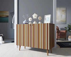 красивые Комод "Berber" две дверки 20 принт арт BB04/Print_20 на заказ