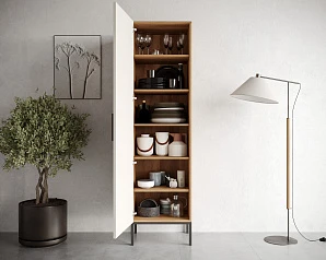 купить красивые Шкаф c одной дверкой "Nicole" арт NEM101 в интернет-магазине