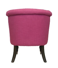 заказать стильное Низкое кресло каминное Aviana розовое