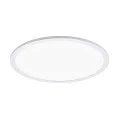 купить стильные 97502 Светодиодный потолочный светильник SARSINA диммир., 36W(LED), 3600lm, ?450, H50, алюминий, белый в интернет-магазине