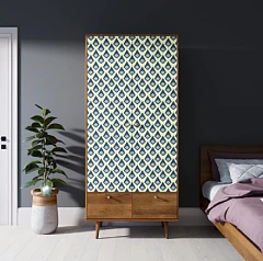 фото Шкаф двухстворчатый "Berber" принт 13 арт BB16/Print_13