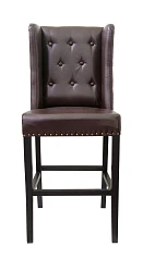 красивые Дизайнерский барный стул Skipton Brown