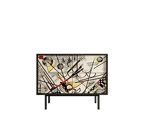 купить стильный Комод с двумя дверками "Emerson" by Kandisky арт EM02/Print_01