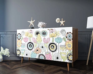 красивые Комод с принтом 3 "Berber"  арт BB01/Print_03 в интернет-магазине