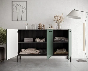 купить стильные Комод с тремя дверками "Nicole" NLN02G