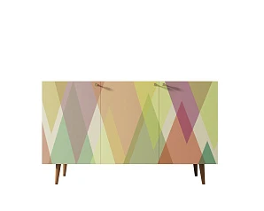 купить стильные Комод "Berber" три дверки 16 принт арт BB01/Print_16 в интернет-магазине