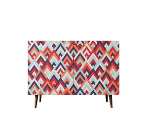 купить стильные Комод "Berber" две дверки 2 принт арт BB04/Print_02 в интернет-магазине