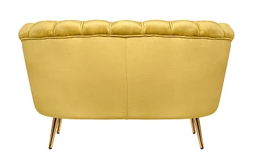 заказать Дизайнерский двухместный диван Pearl Double Yellow в интернет-магазине