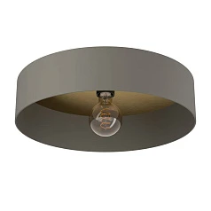 купить 901745 Потолочный светильник DUAIA,1X40W(E27), H160, ?420, сталь, темно-серый/дерево, сталь, коричн в интернет-магазине