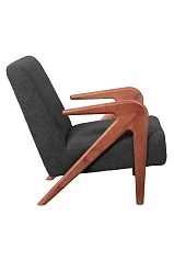 Кресло серое в стиле модерн Arrow BR V6 в интерьере