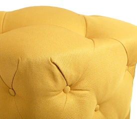фото Дизайнерский пуф Amrit Yellow
