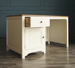 купить стильный Бежевый рабочий стол с дверкой "Olivia" арт GB3001C