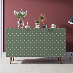 фото Комод "Berber" три дверки 12 принт арт BB01/Print_12 в интерьере